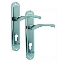 Ручки на планке KEDR 85.323-AL S сатин